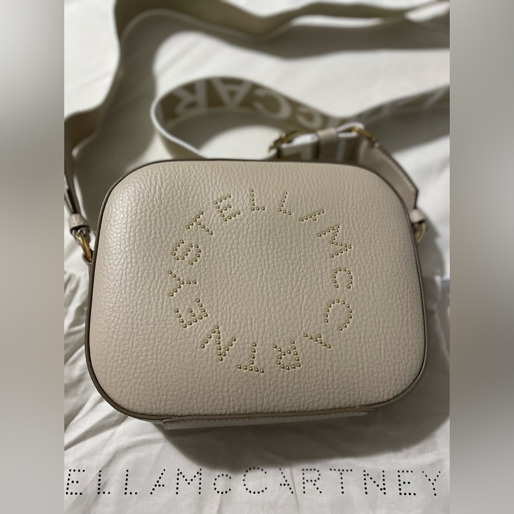 Stella McCartney Cream Crossbody Bag
